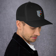 Load image into Gallery viewer, Bureau Shield Retro Trucker Cap
