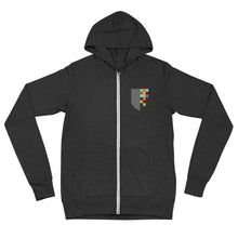 Load image into Gallery viewer, Bureau Shield Unisex Zip Hoodie