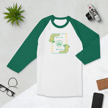 Load image into Gallery viewer, Operations Camp New Orleans 3/4 Sleeve Raglan Shirt
