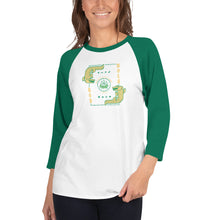 Load image into Gallery viewer, Operations Camp New Orleans 3/4 Sleeve Raglan Shirt
