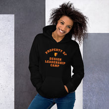 Load image into Gallery viewer, Property of Design Leadership Camp Unisex Hoodie
