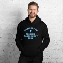 Load image into Gallery viewer, Property of Account Management Camp Unisex Hoodie
