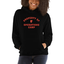 Load image into Gallery viewer, Property of Operations Camp Unisex Hoodie
