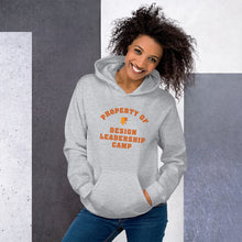 Load image into Gallery viewer, Property of Design Leadership Camp Unisex Hoodie
