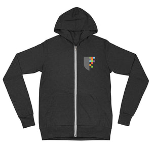 Bureau Shield Unisex Zip Hoodie