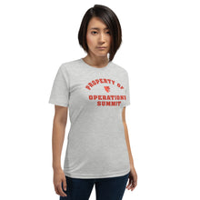 Load image into Gallery viewer, Property of Operations Summit Unisex Tee
