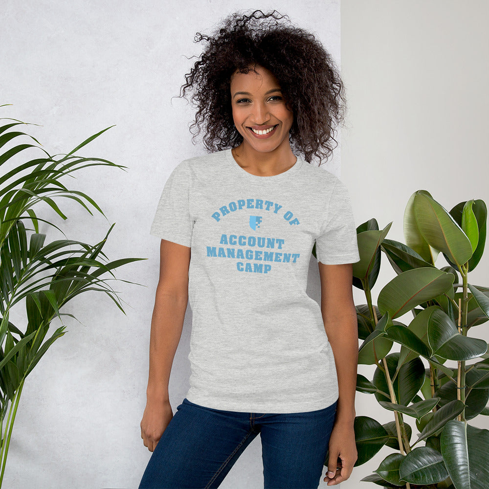 Property of Account Management Camp Unisex Tee