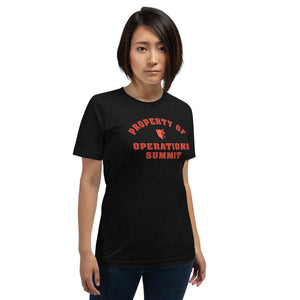 Property of Operations Summit Unisex Tee