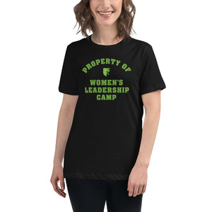 Property of Women's Leadership Camp Women's Relaxed Tee